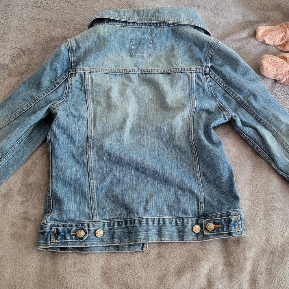 Old Navy Light Blue Jean Jacket - Picture 2 of 3